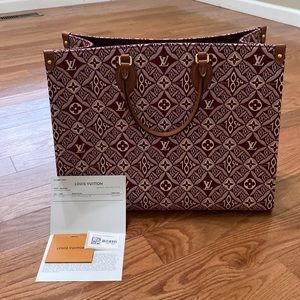 BRAND NEW Louis Vuitton onthego GM tote